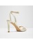 Sake Sandalet Orta Boy Topuklu Sandalet - Gold 2