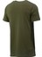Erkek Bisiklet Yaka Mevsimlik Adventure Baskılı Standart Fit Haki T-Shirt 4