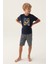 2981 Star Erkek Çocuk Bermuda Pijama Takım 1