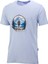 Erkek Bisiklet Yaka Mevsimlik Adventure Baskılı Standart Fit Mavi T-Shirt 1