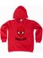 Spiderman Baskılı Örümcek Adam Kapüşonlu Pamuklu Kumaş Çocuk Sweatshirt 1