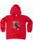 Spiderman Baskılı Örümcek Adam Kapüşonlu Pamuklu Kumaş Çocuk Sweatshirt 1