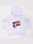 Spiderman Baskılı Örümcek Adam Kapüşonlu Pamuklu Kumaş Çocuk Sweatshirt 1
