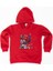 Spiderman Baskılı Örümcek Adam Kapüşonlu Pamuklu Kumaş Çocuk Sweatshirt 1