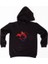 Spiderman Baskılı Örümcek Adam Kapüşonlu Pamuklu Kumaş Çocuk Sweatshirt 1