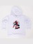 Spiderman Baskılı Örümcek Adam Kapüşonlu Pamuklu Kumaş Çocuk Sweatshirt 1