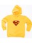 Superman Baskılı Kapüşonlu Pamuklu Kumaş Çocuk Sweatshirt 1