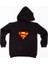 Superman Baskılı Kapüşonlu Pamuklu Kumaş Çocuk Sweatshirt 1