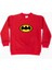 Batman Baskılı Pamuklu Kumaş Çocuk Sweatshirt 1