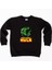 Hulk Baskılı Pamuklu Kumaş Çocuk Sweatshirt 1
