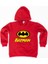 Batman Baskılı Kapüşonlu Pamuklu Kumaş Çocuk Sweatshirt 1