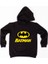 Batman Baskılı Kapüşonlu Pamuklu Kumaş Çocuk Sweatshirt 1