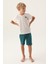 2982 Summer Erkek Çocuk Bermuda Pijama Takım 1