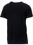 Erkek Bisiklet Yaka Mevsimlik Adventure Baskılı Standart Fit Siyah T-Shirt 4