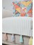 Sırt ve Oturma Kısmını Kapatan Renkli Püsküllü Çizgili Koltuk Örtüsü 180X75 CM,KO-30T 3