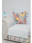 Sırt ve Oturma Kısmını Kapatan Renkli Püsküllü Çizgili Koltuk Örtüsü 180X75 CM,KO-30T 5