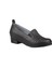 24554 Deri Ortopedik Siyah Kadın Günlük Anne Ayakkabısı 1