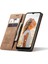 Samsung Galaxy A02S Için Flip Case Vintage Pu Deri Cüzdan Flip Folio (Yurt Dışından) 5