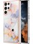 Samsung Galaxy S22 Ultra 5g Kart Yuvaları Için Kılıf Mermer Yumuşak Tpu Tampon (Yurt Dışından) 1