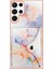 Samsung Galaxy S22 Ultra 5g Kart Yuvaları Için Kılıf Mermer Yumuşak Tpu Tampon (Yurt Dışından) 5