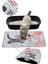 Kedi Kumu Paspası Delikli Kedi Tuvaleti Paspası Neşeli Kedi Paspası 40 x 60 cm 3