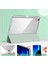 Apple iPad Air 4. Nesil 10.9 (2020) Manyetik Standlı Darbeye Dayanıklı Shockproof Kalemlikli Kızaklı Hybrid Kılıf A2316 A2324 A2325 A2072 4