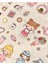 Sevimli Kız ve Tatil Kaykay 100 Yaprak Pembe Mini Kutu Şeffaf Pet Sticker Seti / Su Geçirmez 3
