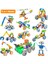 Moontoy Model 11 Eğitici Mühendislik Inşaat Yap Oyna 175 Pcs Oyun Seti 4