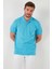 % 100 Pamuk Düğmeli Polo T Shirt Erkek Polo 5902118 6