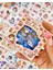 Sevimli Kız ve Atıştırmalıklar 100 Yaprak Pembe Mini Kutu Şeffaf Pet Sticker Seti / Su Geçirmez 1