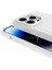 Apple iPhone 14 Pro Max Kılıf Magsafeli Airbagli Mat Silikon Hepi Kapak Beyaz 2