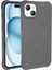 Apple iPhone 14 Plus Kılıf Magsafeli Airbagli Mat Silikon Hepi Kapak Gri 3