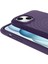 Apple iPhone 15 Kılıf Magsafeli Airbagli Mat Silikon Hepi Kapak Derin Mor 2