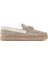 Erkek Bej Süet Deri Casual Loafer 24SFD603010 1
