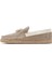 Erkek Bej Süet Deri Casual Loafer 24SFD603010 3