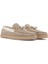 Erkek Bej Süet Deri Casual Loafer 24SFD603010 4