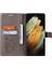 Samsung Galaxy S21 Ultra Manyetik Kapak Flip Kickstand Pu Deri (Yurt Dışından) 2