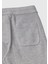 Benetton Erkek Çocuk Eşofman Altı Gri Melanj Arkası Logo Baskılı Beli Büzgülü Regular 3ITZCF04U 1