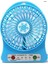 Kule Tipi J19-20 Portable F1 Şarjlı Mini Fan Masaüstü Vantilatörü Mavi Ithalatçı Garantili Çok Renk 1