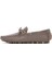 Erkek Vizon Deri Comfort Loafer 24SFD6730FT 3