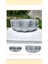 Roma Dizayn Gri Beton Aranjman ve Bonsai Saksısı Çiçe Ağız Çap 20-30 cm Çap 1