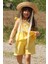 Baskı Nakışlı Ikili Takım Sarı MDVK138 1
