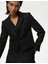 Tailored Fit Crop Keten Blazer Ceket 2