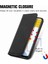 Realme C21Y Deri Kılıf Fermuar Basit Iş Kordon Cüzdan Için Kılıf (Yurt Dışından) 3