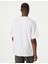 Marks & Spencer Saf Pamuklu Kısa Kollu Oversize T-Shirt 4