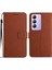 Vivo Y200E 5G/Y100 5g Için Flip Case El Kayışı ile Kart Yuvası Standı Cüzdan (Yurt Dışından) 1