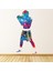 Boya Sıçrama Boksör Dekoratif Duvar Sticker Çıkartma Spor Salonu Çocuk Odası 1