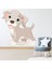 Sevimli Yavru Köpek Çocuklar Dekoratif Duvar Sticker Çıkartma Yatak Çocuk Odası 1