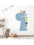 Les Petits Buttons'dan Dinozor Mavisi Dekoratif Duvar Sticker Çıkartması Bebek Çocuk Odası 1