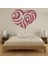 Kabile Aşk Kalp Sevgililer Dekoratif Duvar Sticker Çıkartma Ofis Oturma Odası 1